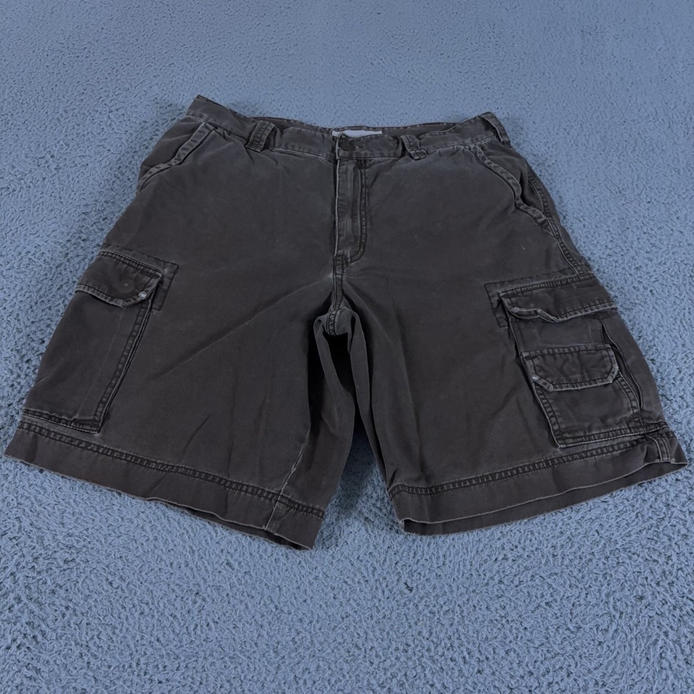 VINTAGE Mossimo Shorts Mens 34 Cargo Y2K Heavy Drawstring 10