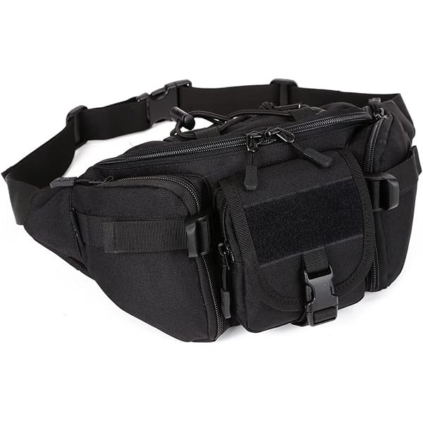 Tactical Military Fanny Pack Bumbag Waist Bag Outdoor Hiking Fishing Belt Bag