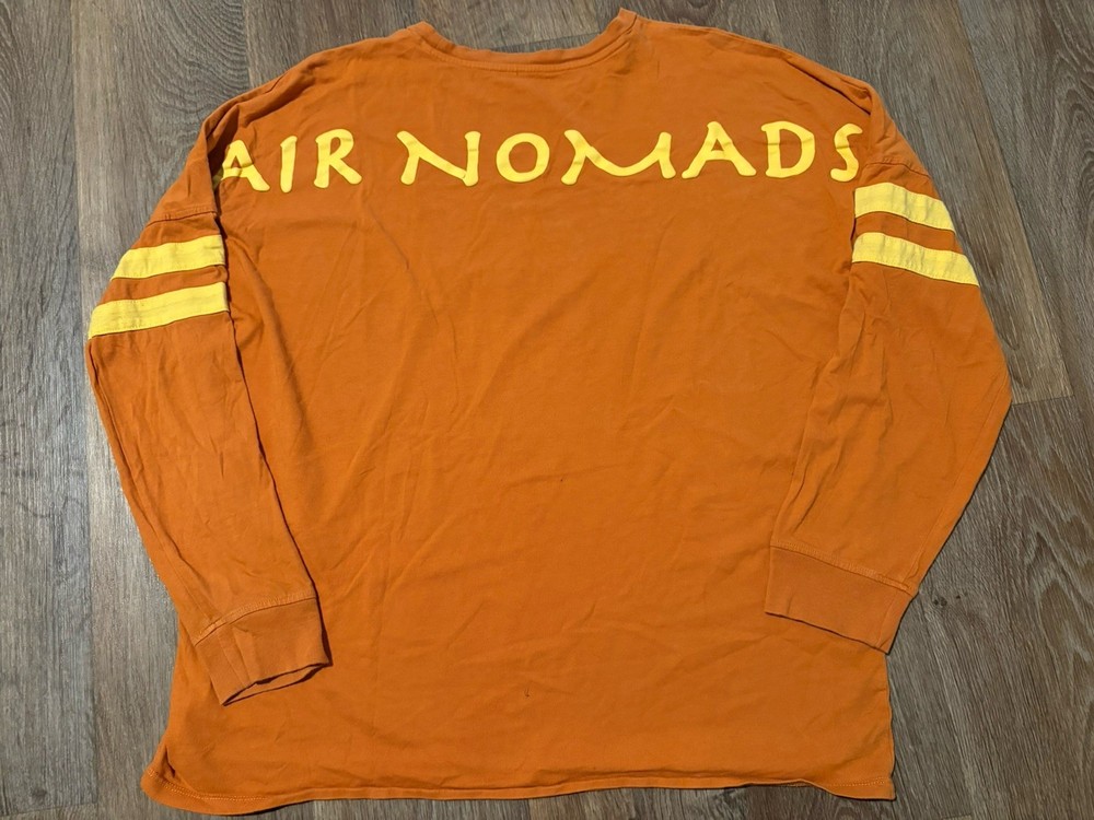 Avatar The Last Airbender Air Nomads Long Sleeve Shirt Jersey Men's Size Large