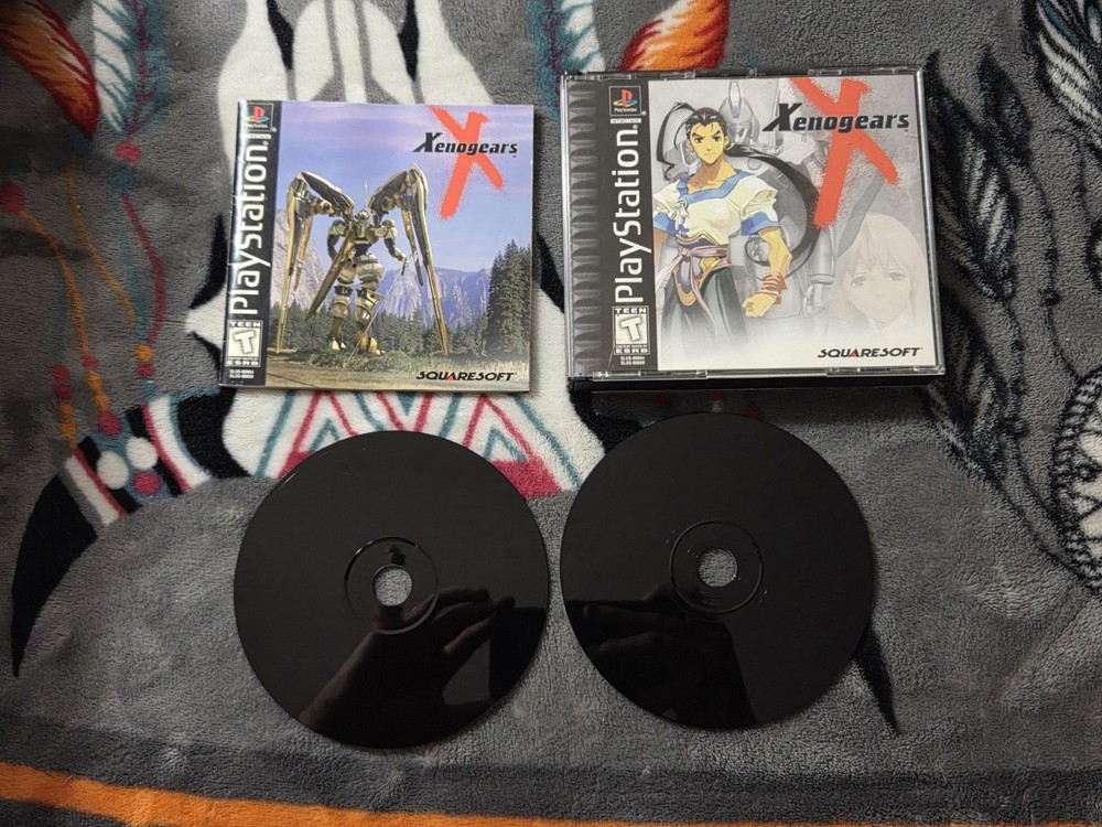 Xenogears Sony PlayStation 1 1998 Complete with Manual, Case, and 2 Discs