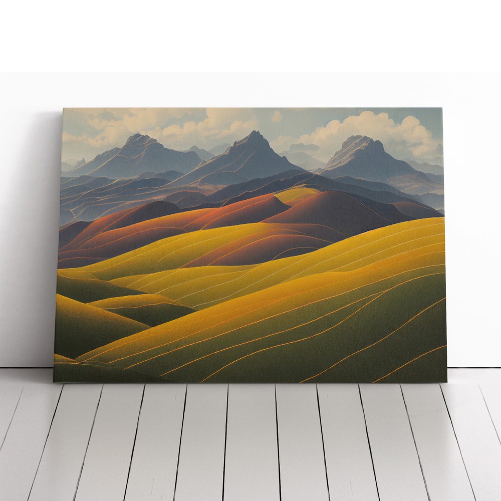 Spectacular Mountain Landscape Canvas Wall Art Print Framed Picture Home Decor