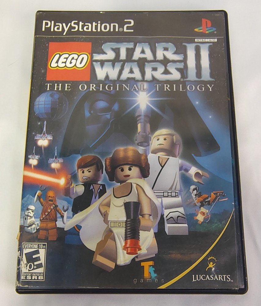 Sony Playstation 2 PS2 Lego Star Wars II The Original Trilogy CIB Cleaned Tested