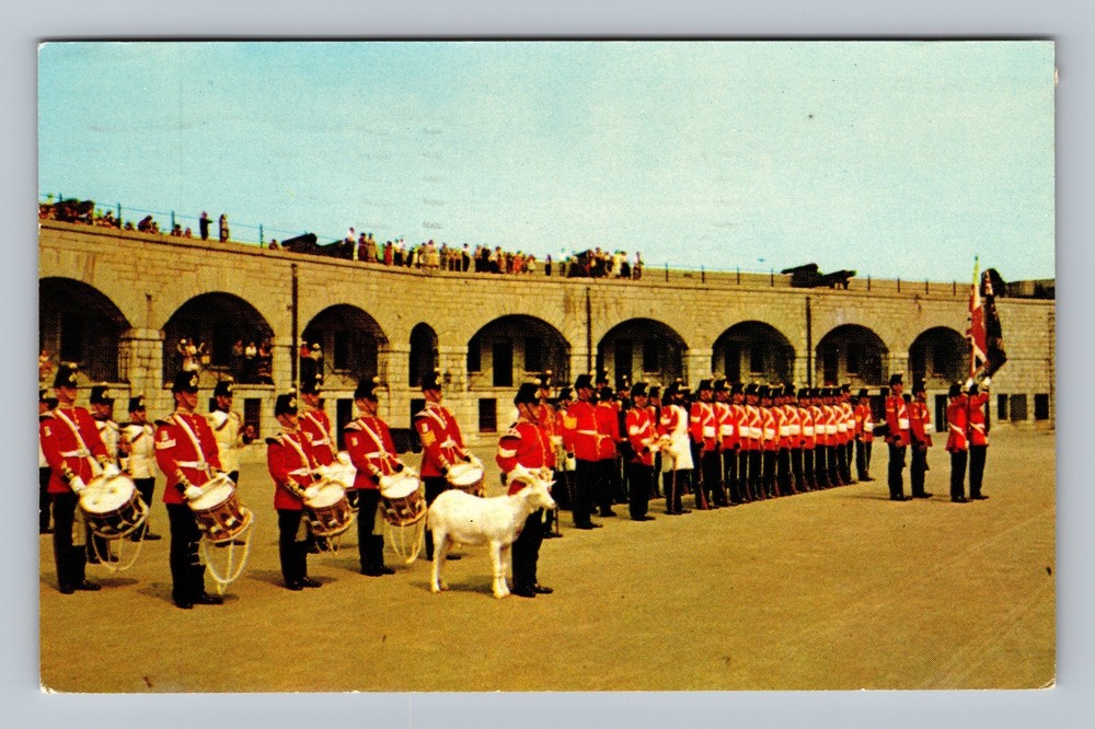 Canada Ontario Kingston Old Fort Henry Guard Post PC Vintage c1962 Postcard