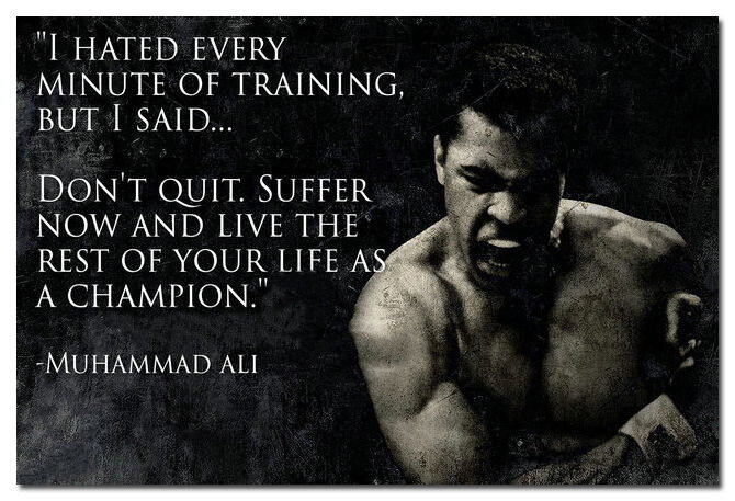 80245 Dont Quit Motivational Inspirational Quotes Wall Print Poster US