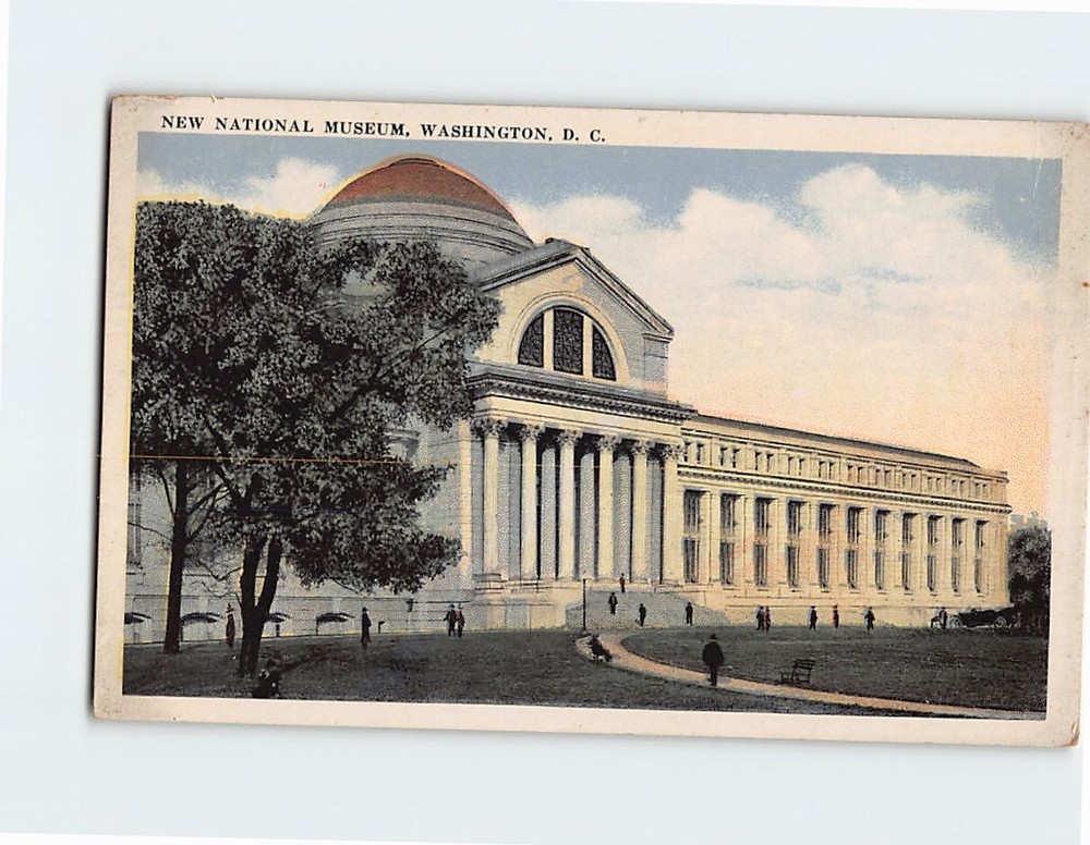 Postcard New National Museum Washington DC USA