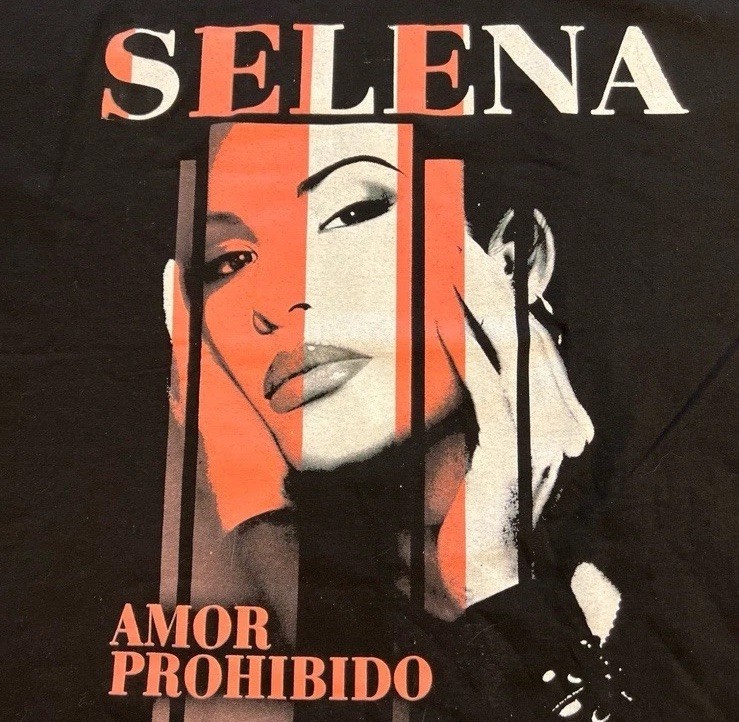 NEW Selena Amor Prohibido T-Shirt, XL