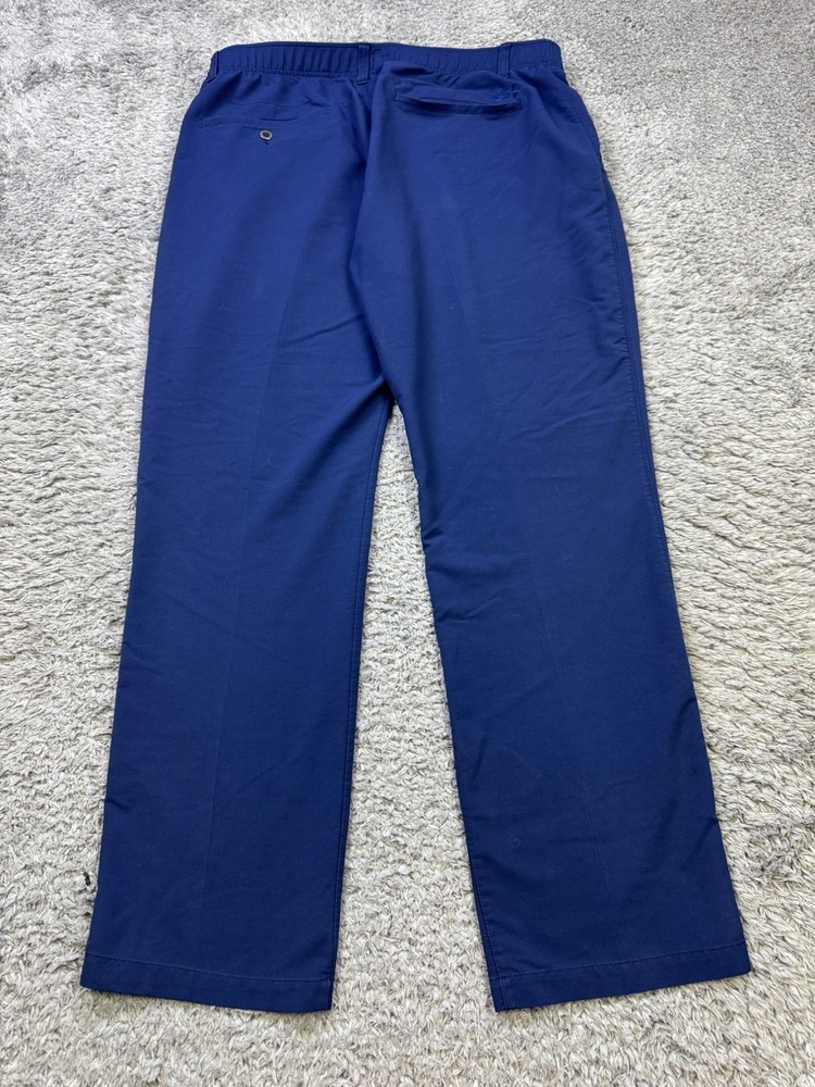 Under Armour Pants Men 38x32 Match Play Navy Blue Stretch Performance Golf Chino