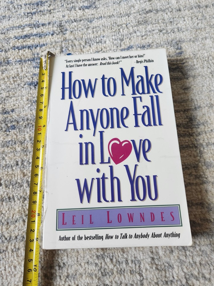 How to Make Anyone Fall in Love with You by Leil Lowndes (1997, Trade Paperback)