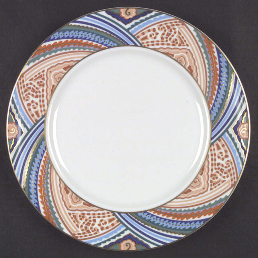 Ceralene Kashmir 10.5 Inch Elegant Dinner Plate 53074