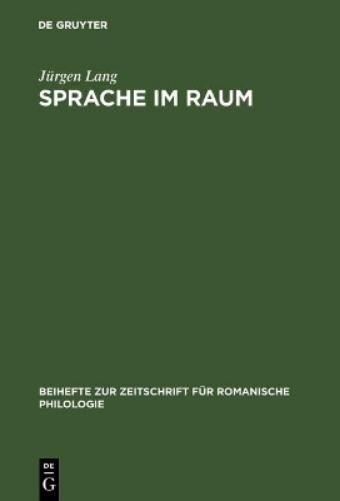 Jürgen Lang Sprache im Raum (Hardback)