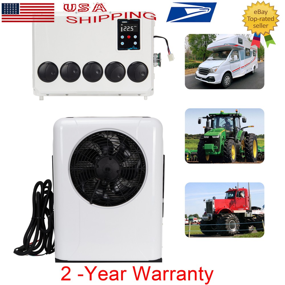 12V 12000 BTU Split Truck AC for Semi Trucks Bus RV Caravan
