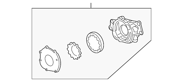 Genuine GM Oil Pump 12710303