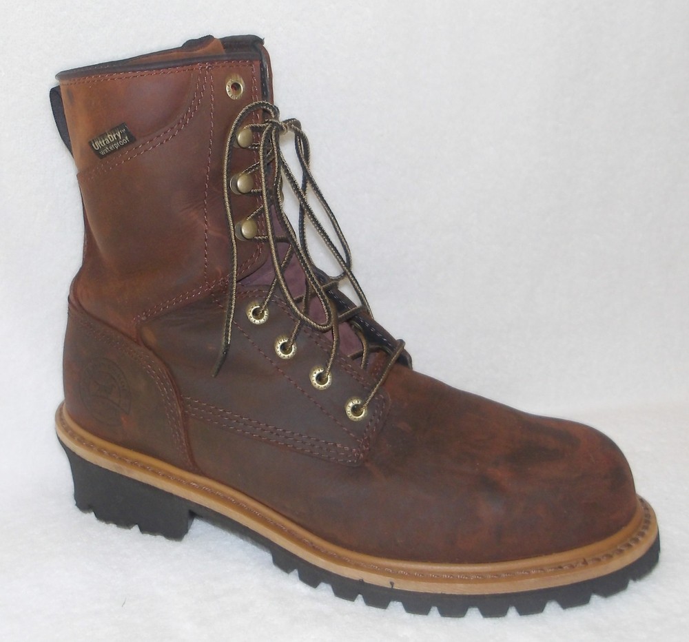 Irish Setter Red Wing 83834 Mesabi 8 Inch Waterproof Steel Toe Work Boot for Men Size 9 M