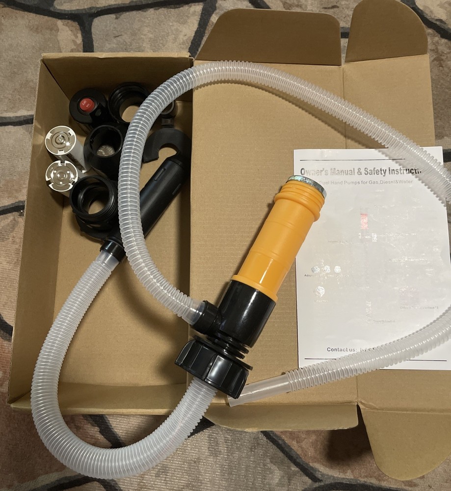S&L-Winyer Battery Operated  Fuel Transfer Pump For Gas, Diesel & Water