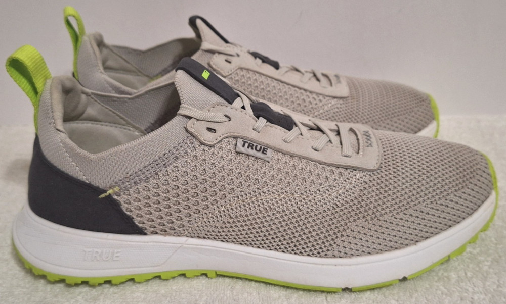 True Linkswear All Day Knit 3 PNW Pack Gray Spikeless Golf Shoes Men's Size 11