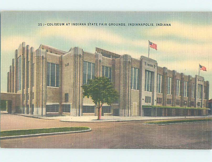 Linen BUILDING SCENE Indianapolis Indiana IN m/09 AE8571