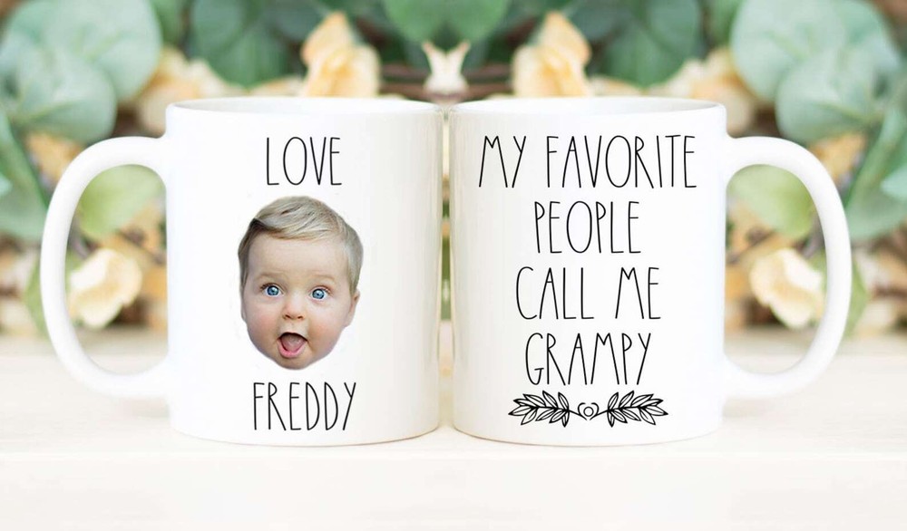 My Favorite People Call Me Grampy Coffee Mug Father's Day Gift Personalized With
