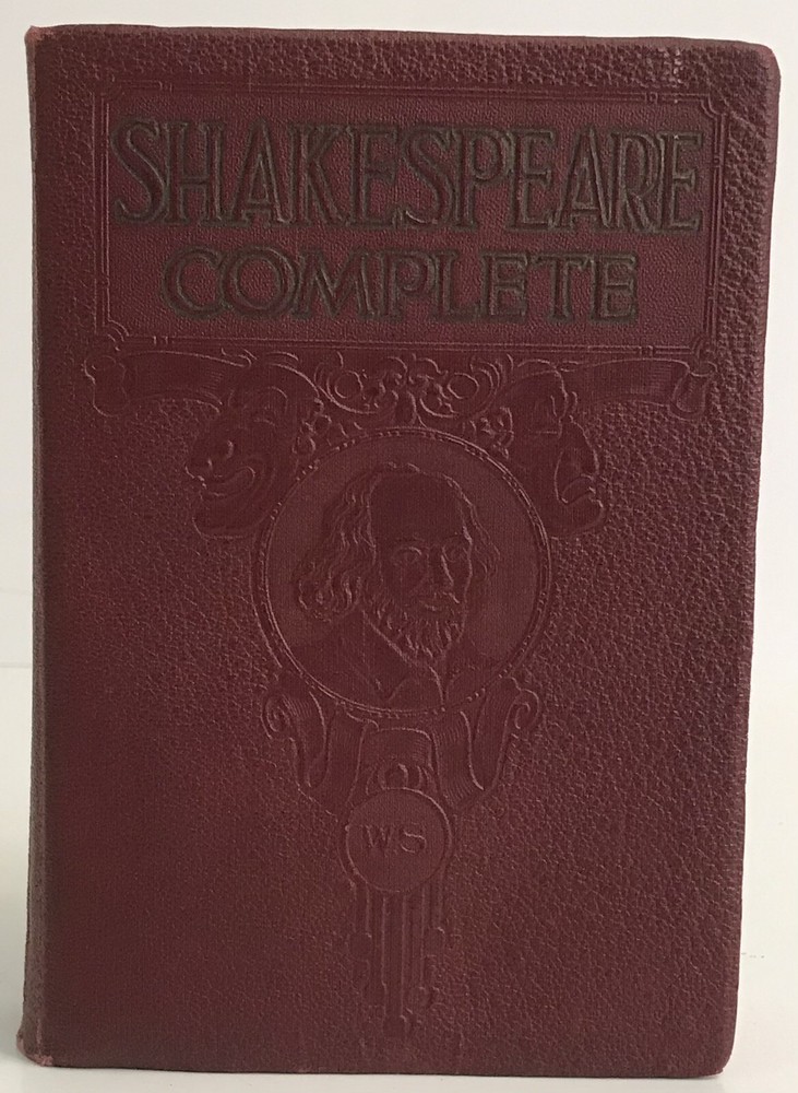 The Complete Works Of William Shakespeare Plays & Poems Vintage 1926 *Read*