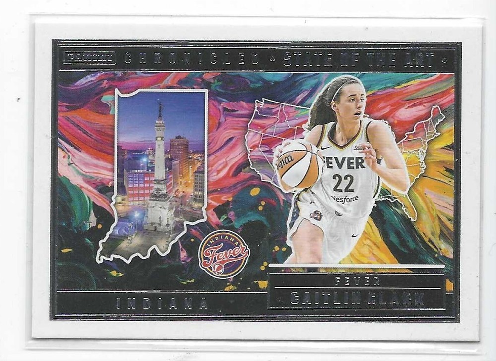 2025 Panini Caitlin Clark Chronicled - State of the Art Caitlin Clark #88 Holo