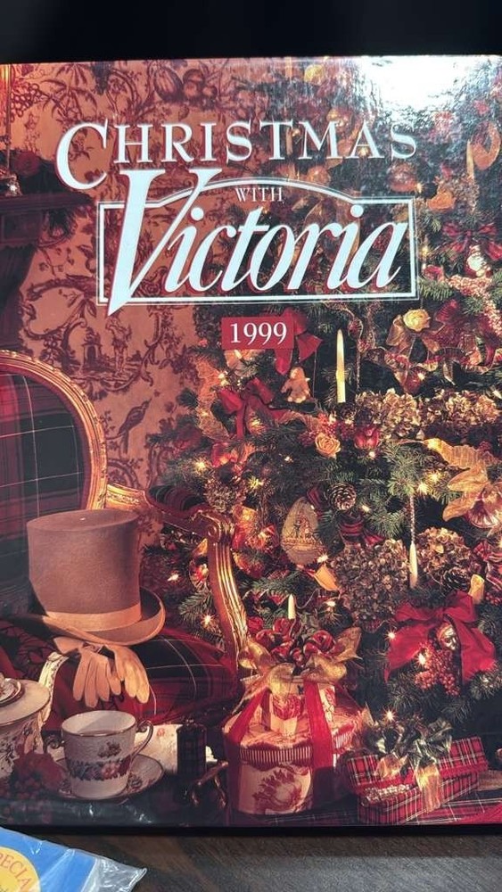Christmas With Victoria 1999 Hardcover Entertaining & Recipes Book