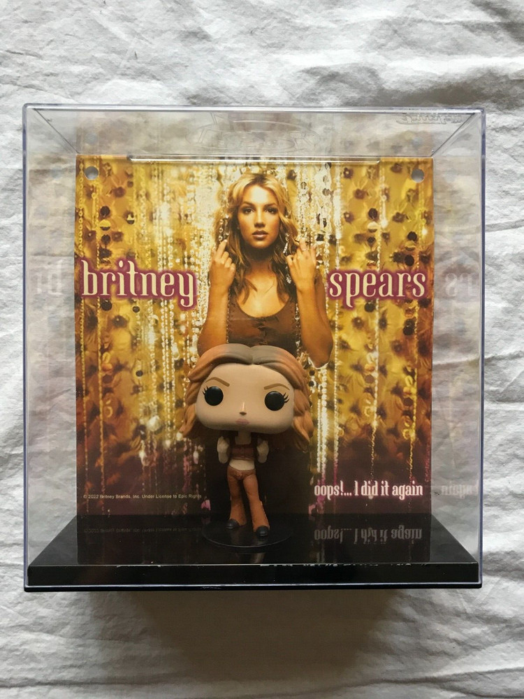 Funko Pop Album Cover OOPS!...I DID IT AGAIN BRITNEY SPEARS Walmart Exclusive 26