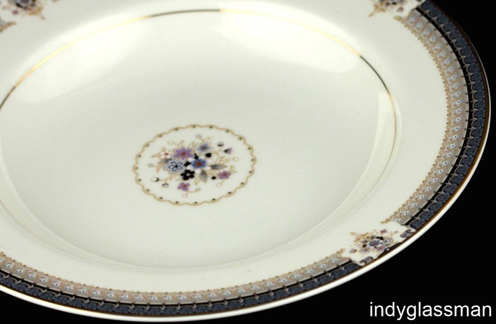 Mikasa Grande Ivory TROPEZ Rimmed Soup Bowl L5504 UNUSED MIB (6 left)
