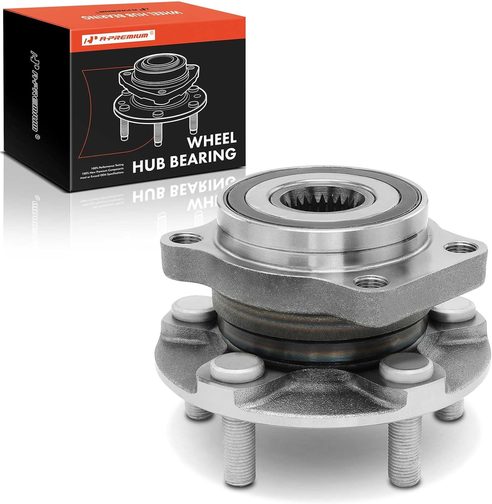 Front Wheel Bearing and Hub Assembly with 5-Lug Compatible with Subaru Forester