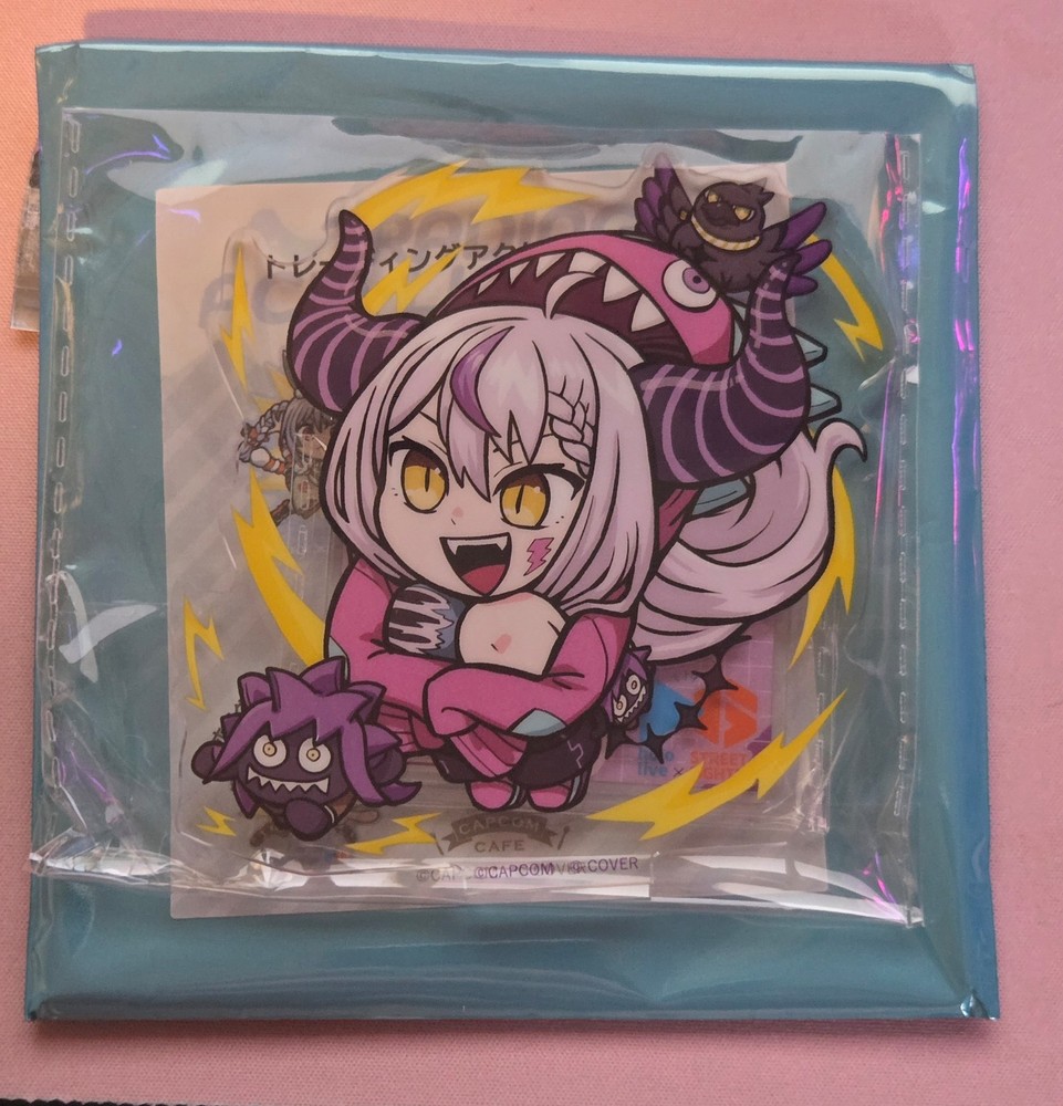 Hololive Street Fighter 6 collaboration mini acrylic stand Laplus Darkness