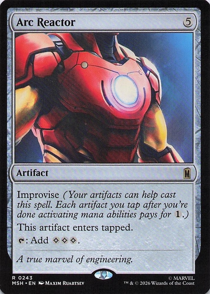 Arc Reactor 243 R Marvel Super Heroes MTG NM/M