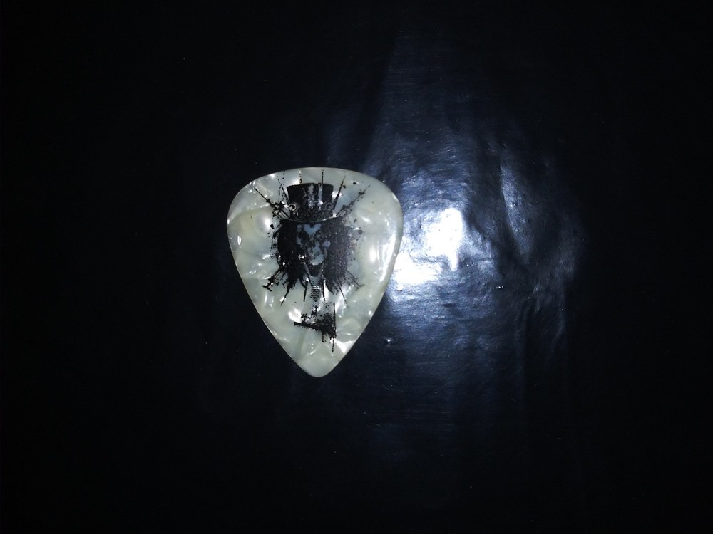 ALICE COOPER Top Hat 2009 Death Concert Tour Custom Stage RaRe GUITAR PICK #8