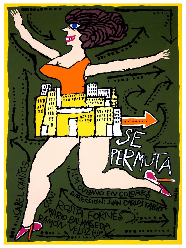 Se Permuta Cuban film wall Decoration Poster.Graphic Art Interior design.3654