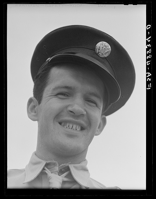 Hattiesburg Mississippi Camp Shelby Soldier Portrait 1941 Army Uniform