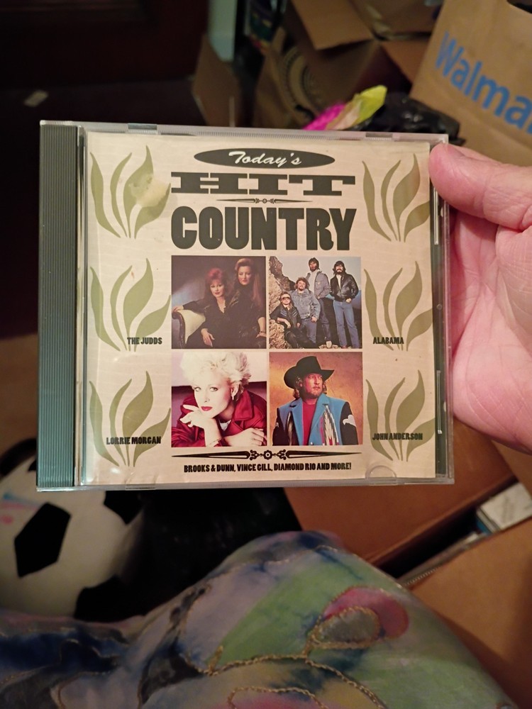 Today's Hit Country by Various Artists (CD, Apr-1993, K-Tel Distribution)