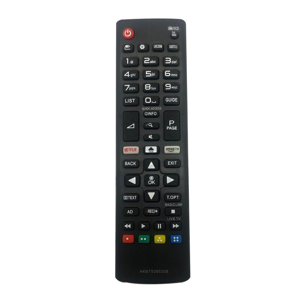 Exact Replacement TV Remote Control for All LG TV Models