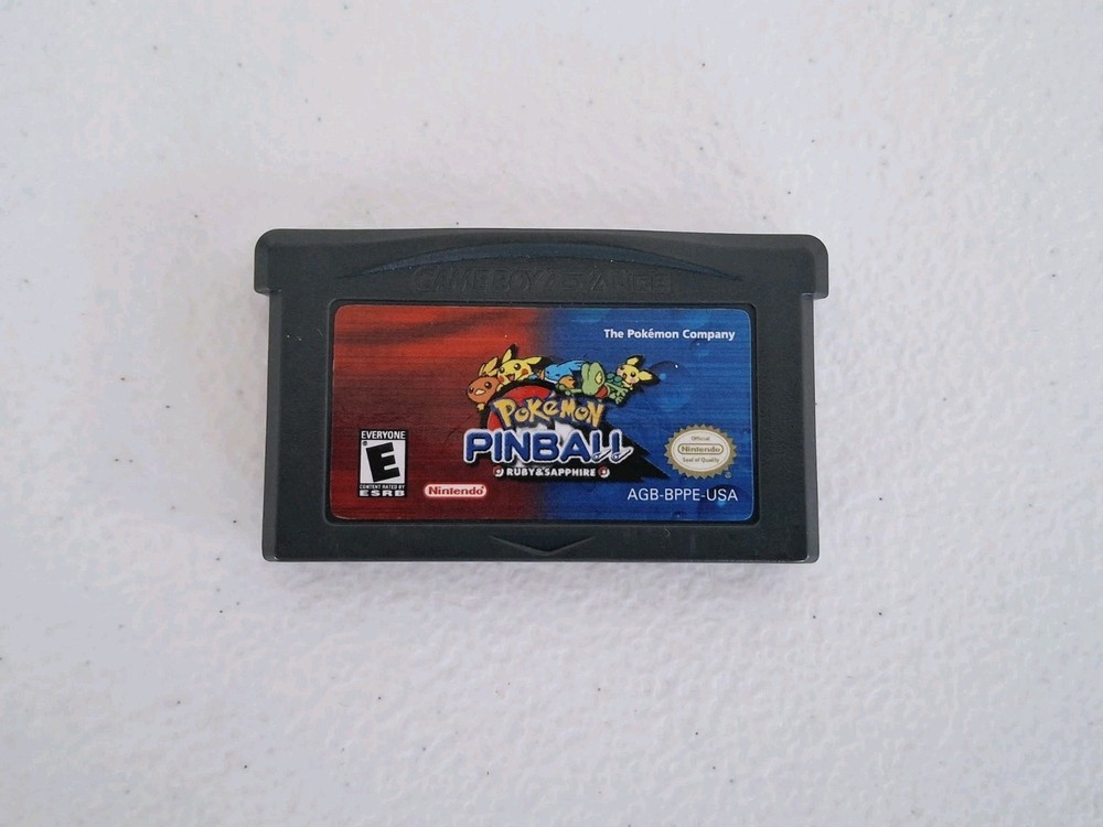 Pokemon Pinball Ruby & Sapphire (Nintendo Gameboy Advance, 2003) Game Only