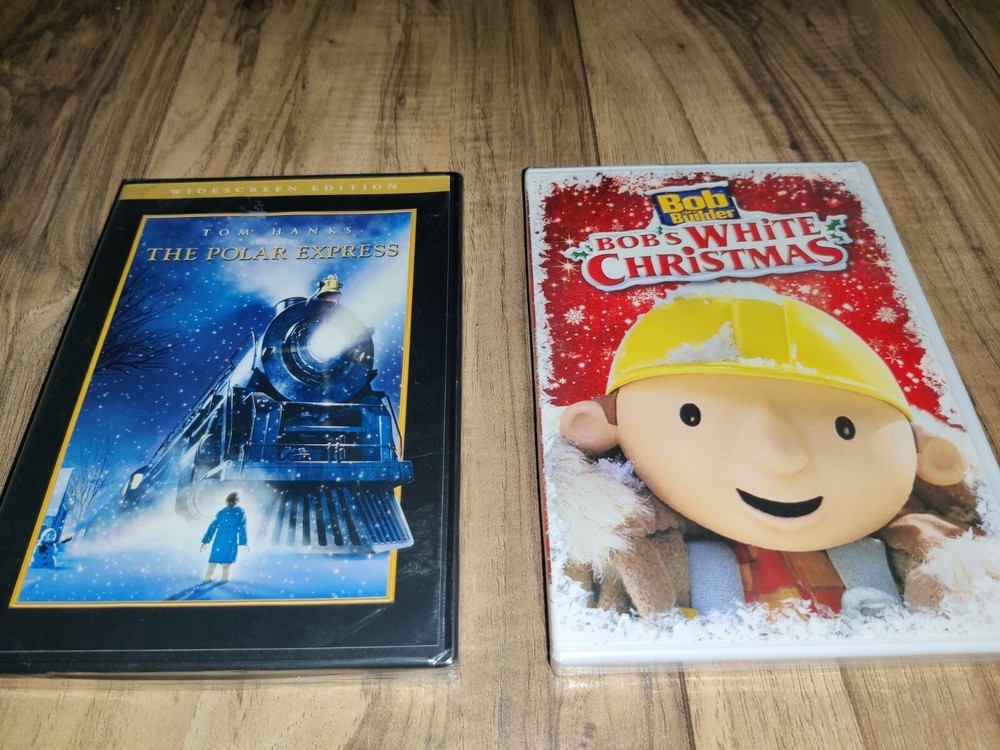 Polar Express DVD 2005 Widescreen New Sealed with White Christmas Bob