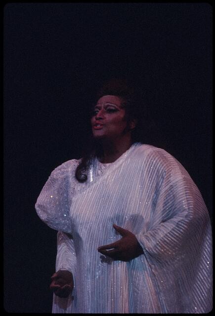 Photo:Jessye Norman in opera Dido & Aeneas