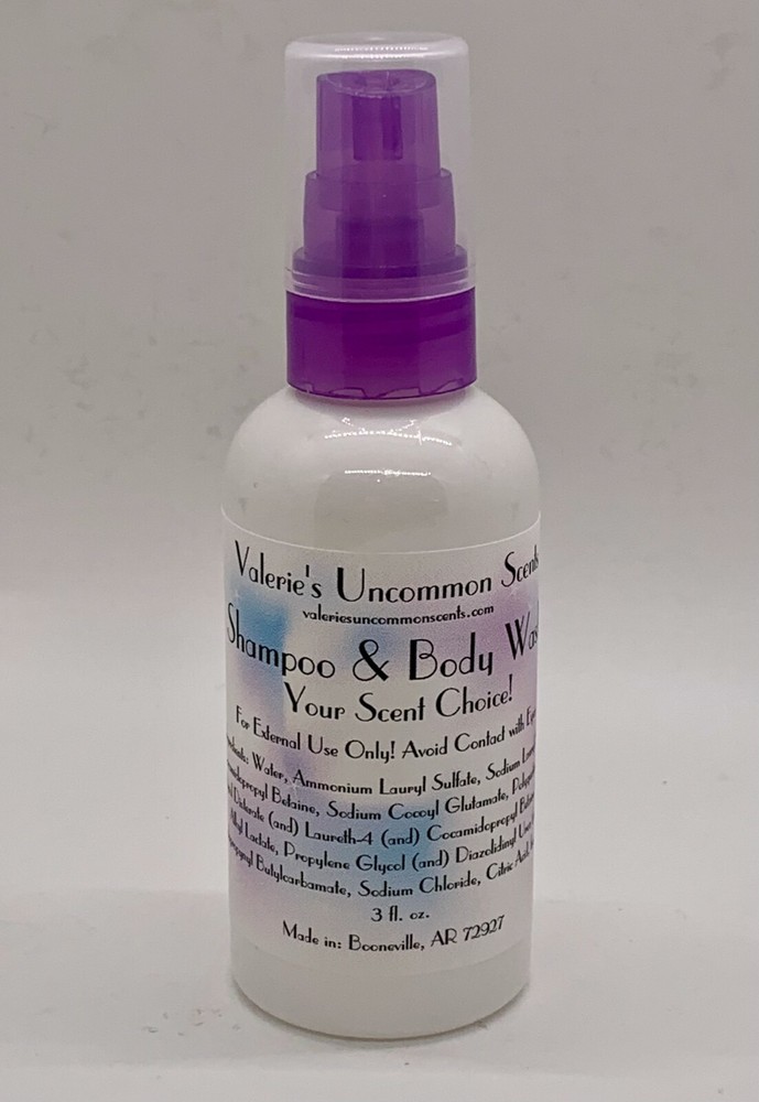 Absinthe scented SHAMPOO HAIR & BODY WASH SHOWER GEL SOAP 3oz-image