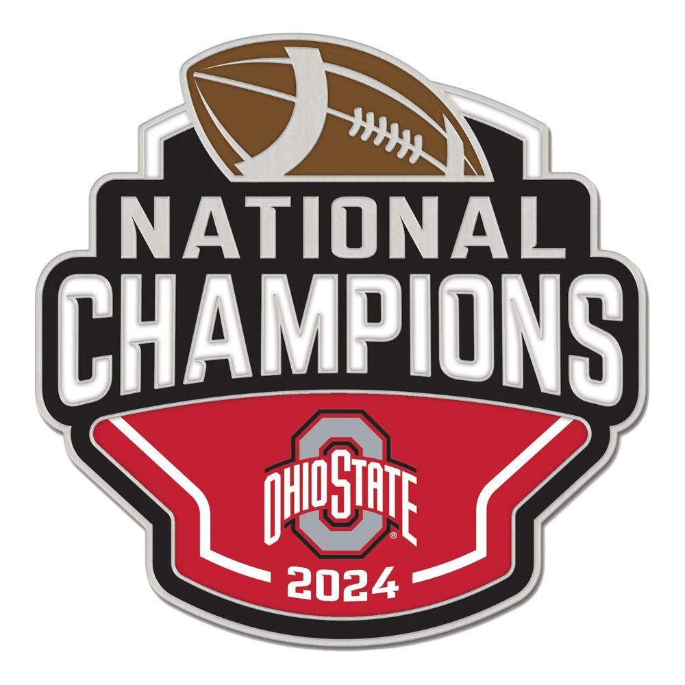 Ohio State Buckeyes 2024 National Champions Die Cut Vinyl Decal 26