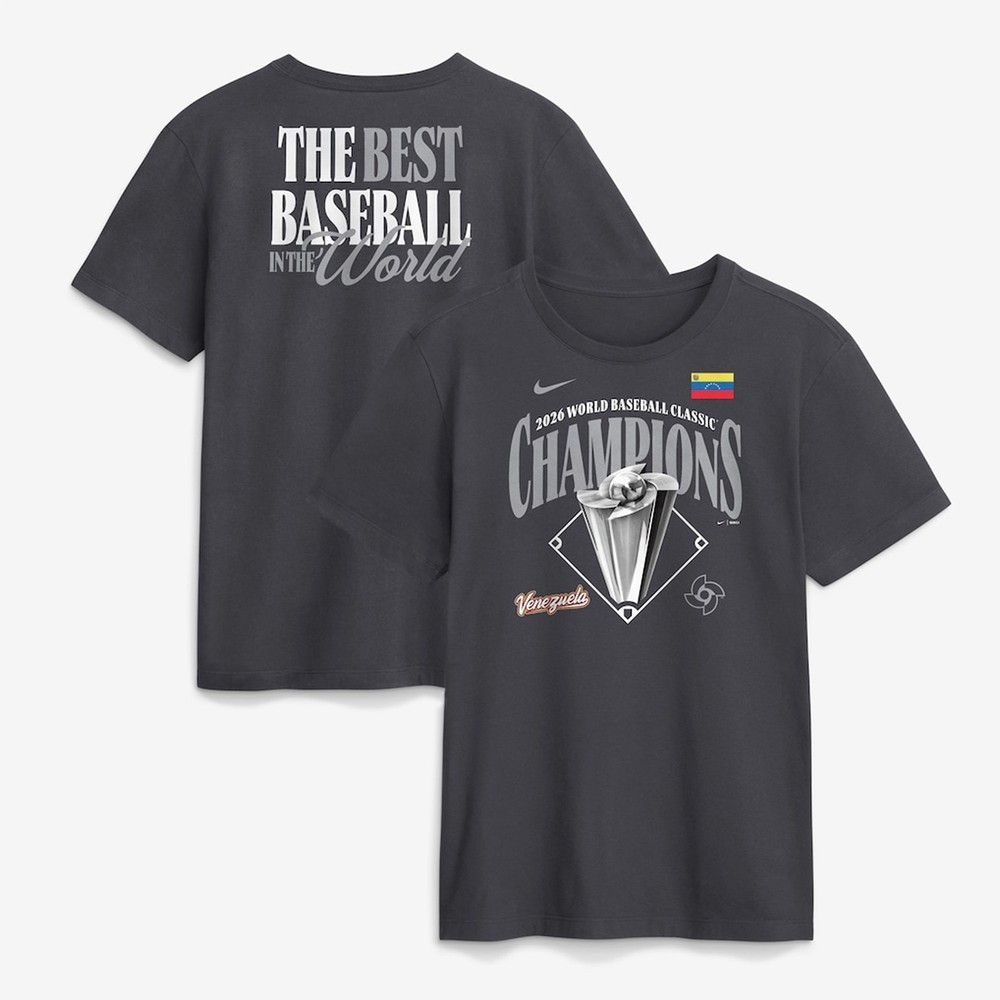 Men's Venezuela Baseball 2026 World Baseball Classic Champions Tshirt