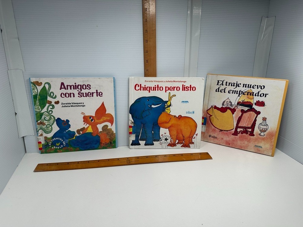 Los Cuentos del Abuelo Amigos SPANISH Books Ex-Lib Teacher Homeschool Children-image