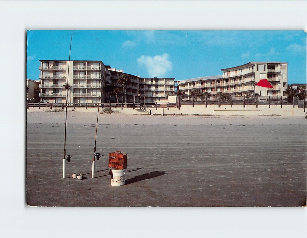 Postcard Sea Dip Motel Daytona Beach Florida USA