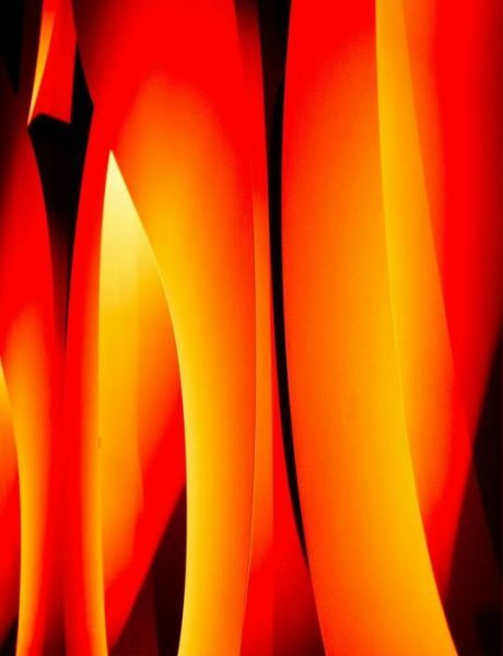 Abstract Flames Wide Ruled Notebook - 100 Sheets, 200 Pages, 7.44x9.69 Inches-image
