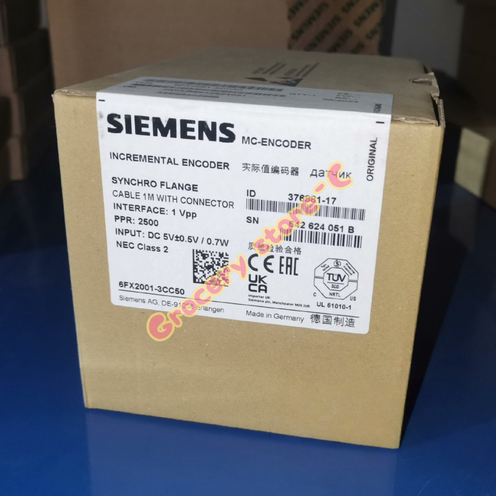 1pc Brand New Siemens 6FX2001-3CC50 encoders Fast Shipping via Fast shipping