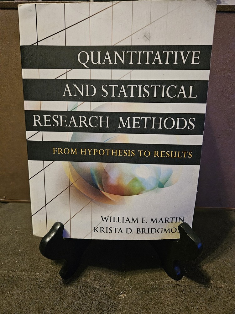 Research Methods for the Social Sciences Ser.: Quantitative and Statistical