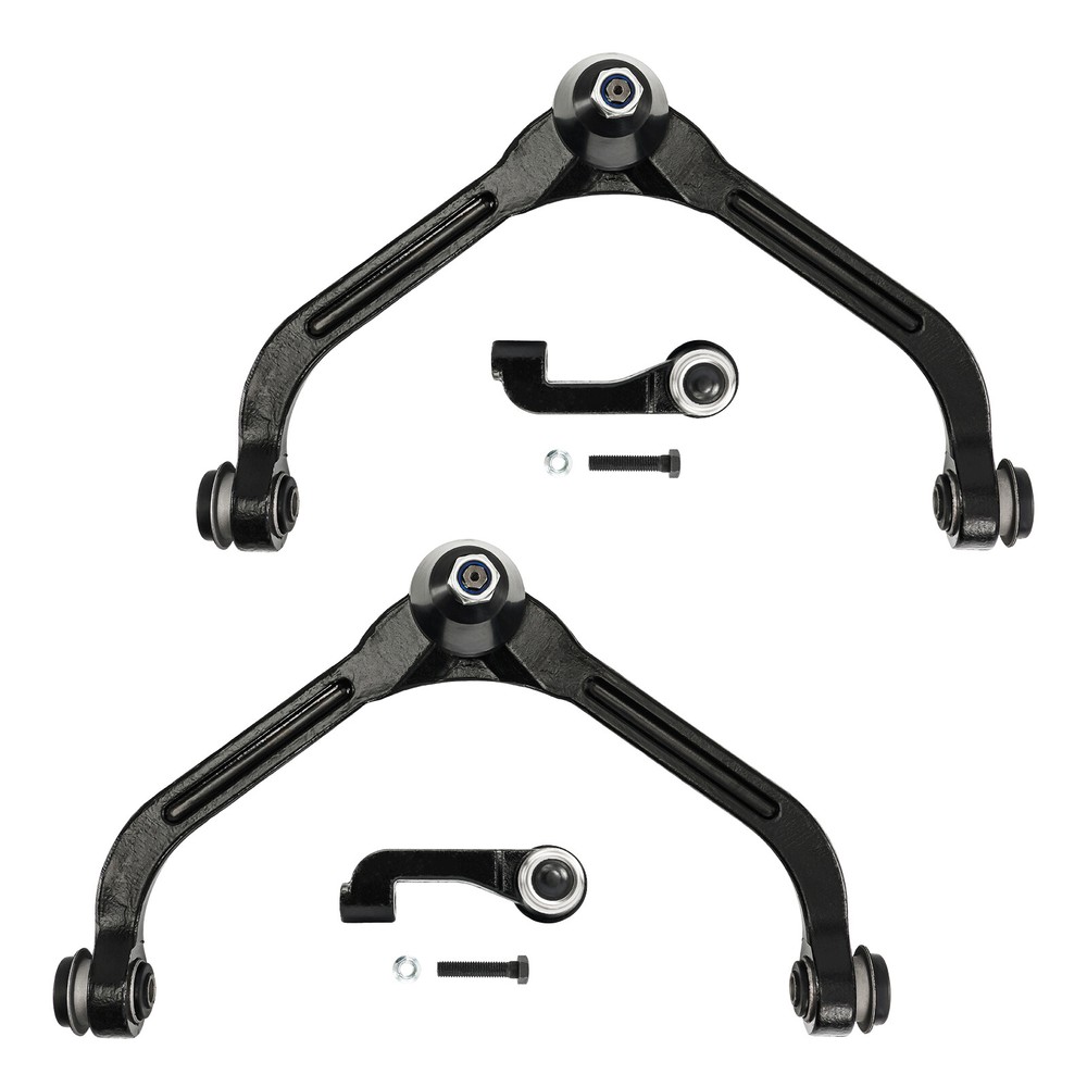 4x Front Upper Control Arm & Tie Rod End Kit for Jeep Liberty