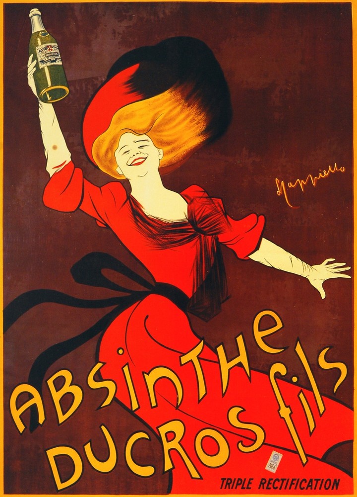 4264.Absinthe Decrosfils.triple rectification.joy.POSTER.decor Home Office art-image