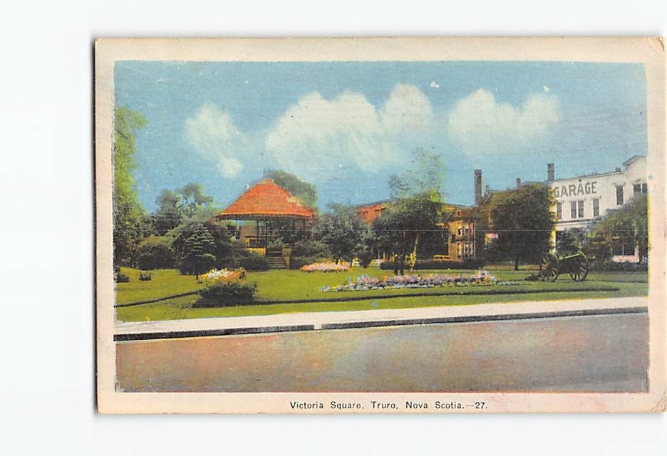 Postcard Victoria Square Truro Nova Scotia Canada