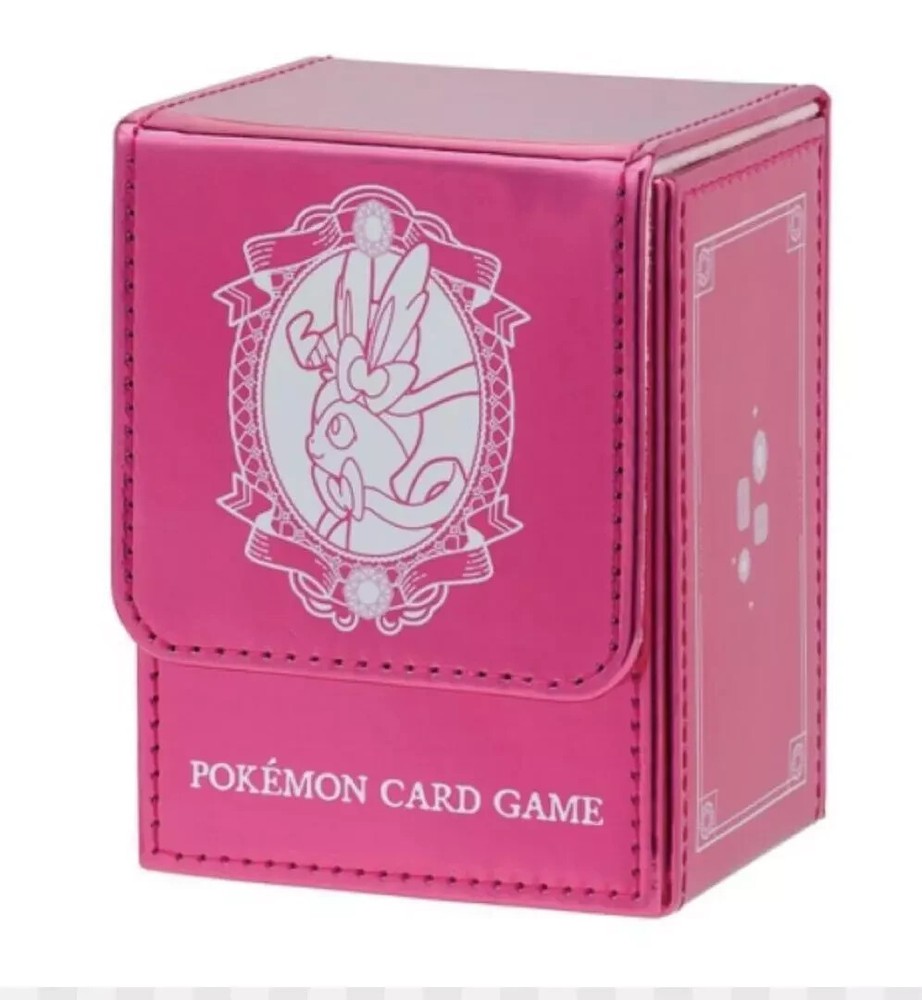 Pokemon Center Original Sylveon Deck Case New Official TCG Accessory