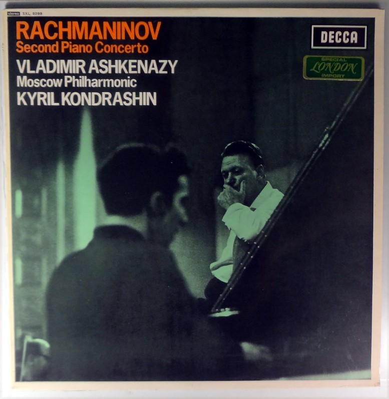 Rachmaninov-Second Piano Concerto-Ashkenazy, Kondrashin, Decca Sxl 6099